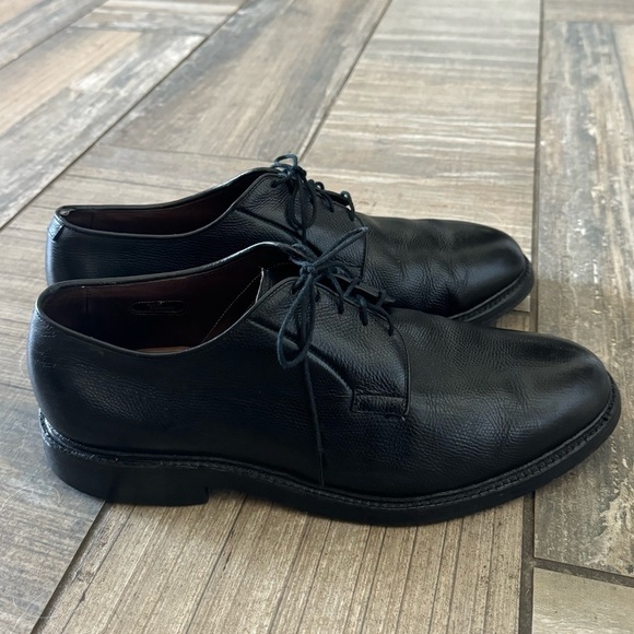 Allen Edmonds Leeds Black Shoes oxfords Size 9.5 Made In USA main image 6